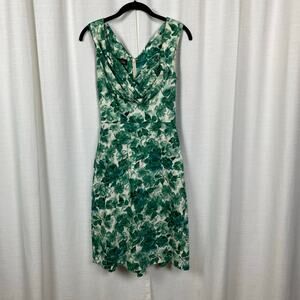 Trashy Diva Retro Green Floral Honey Child Pencil Dress Sz.4